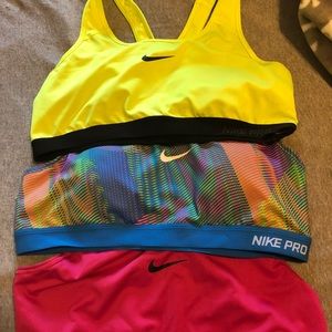 Nike sports bras